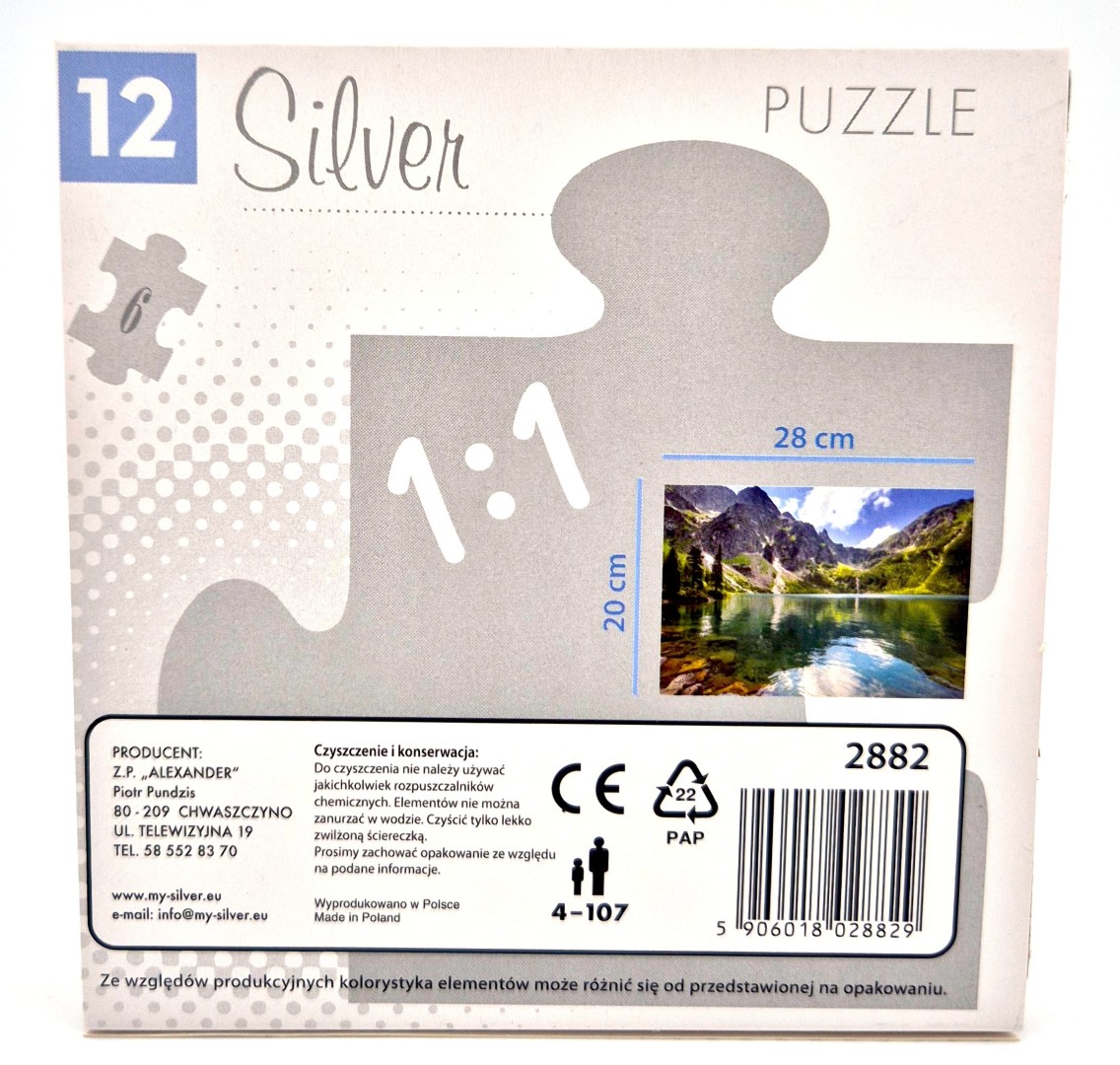 Puzzle 6 elementów - Morskie Oko - obrazek 7