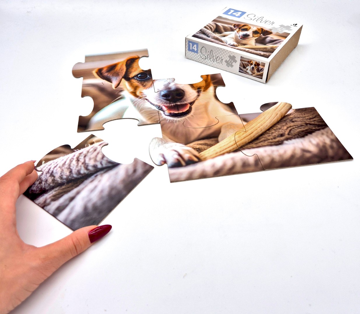 Puzzle 12 elementów - Pies - obrazek 10